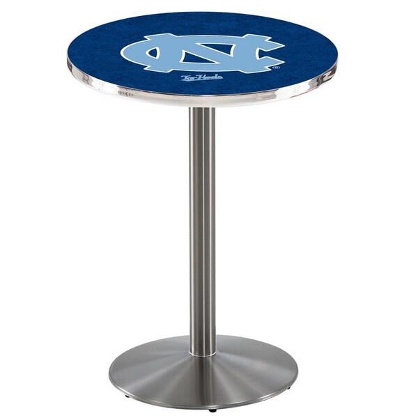 42" Stainless Steel North Carolina Pub Table